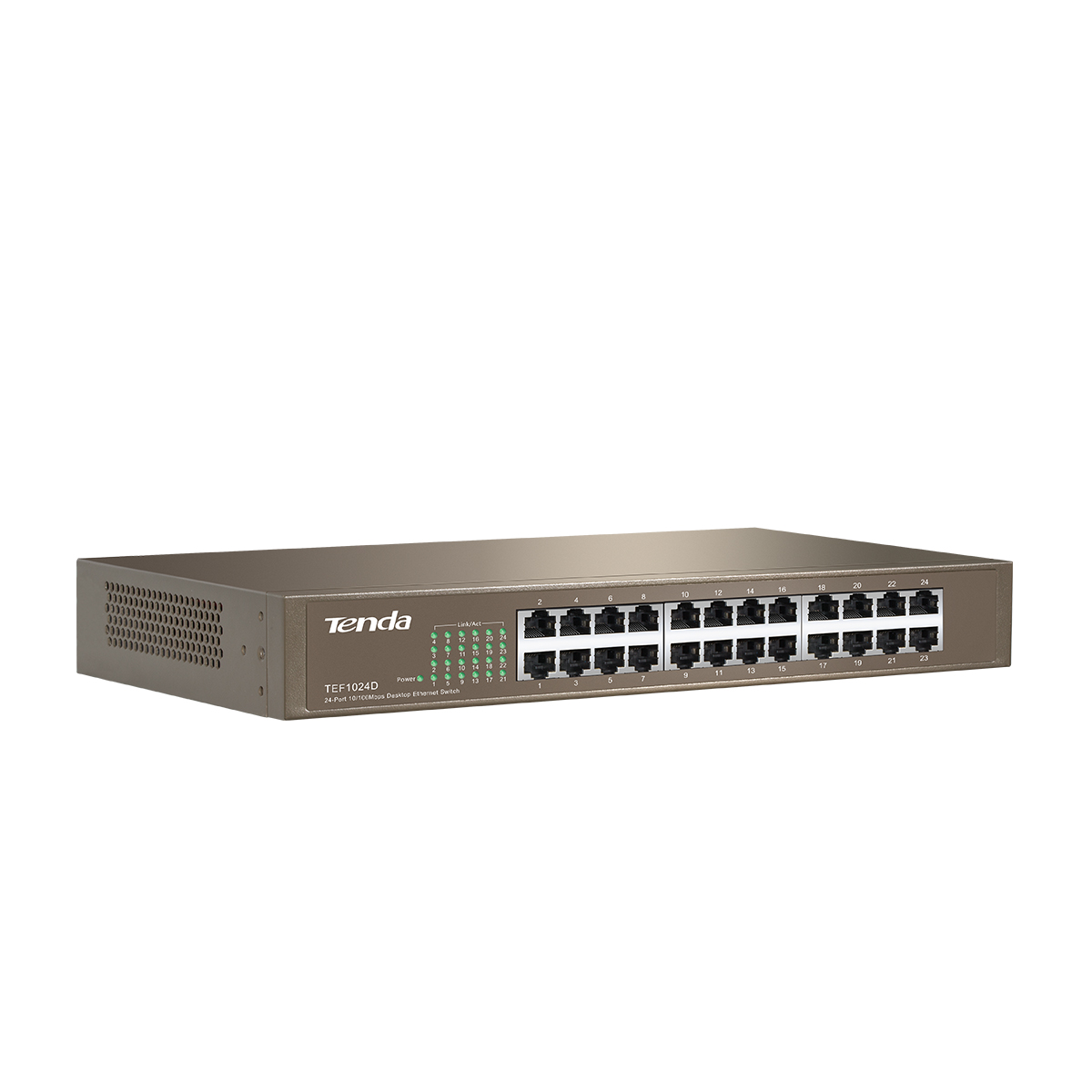 سوئیچ شبکه 24 پورت تندا مدل TEF1024D-2
